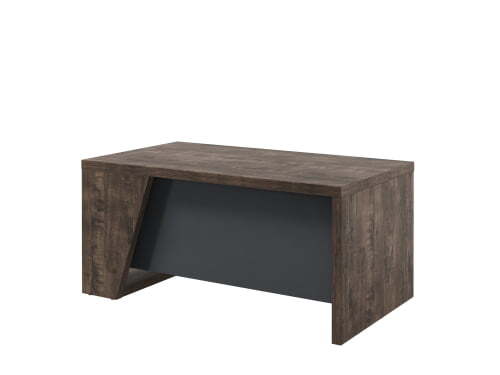 Стол руководителя прямой Torston T-116 Л 1600x900x750 (Дуб Бунратти/Антрацит)