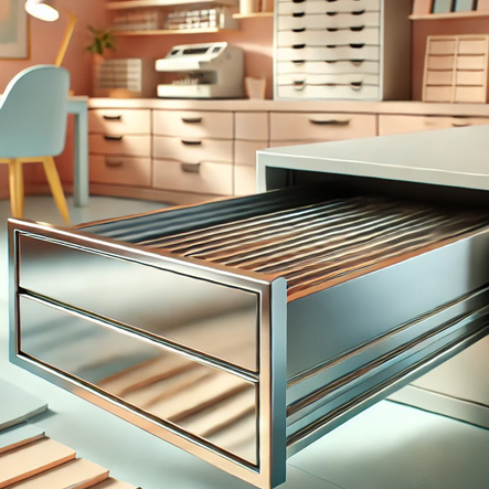 Ящики выдвижные металлические