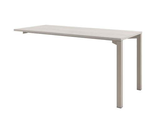 Бенч-система, конечная секция Solution D-323 1600x700x750 (Акация Морава/КашемирБежевый)