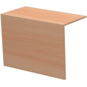 Накладка для стойки Ресепшн А-652 810x380x560 (Груша Арозо)