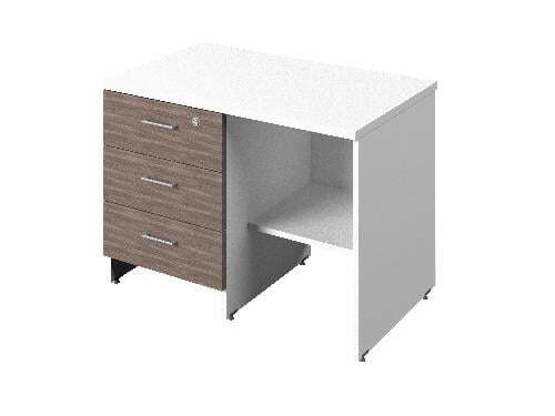 Греденция левая Public comfort metal С-291л 826x500x600 (Белый/Джара Госфорт)