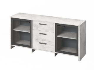 Тумба для документов Festus FB-13-02.D 1804x460x806 (Хромикс Белый)