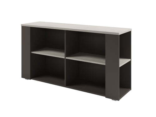 Тумба приставная Solution D-68 1432x380x750 (Акация Морава/Трюфель)