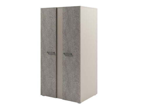 Стеллаж двухсторонний широкий Solution D-72 950x682x1820 (Бетон/Кашемир)
