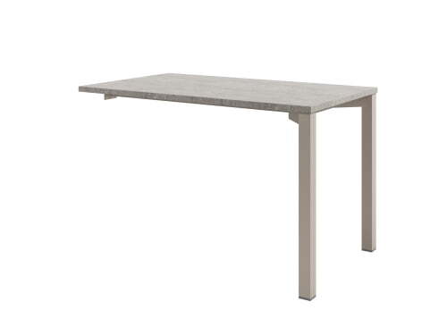Бенч-система, конечная секция Solution D-303 1200x700x750 (Бетон/КашемирБежевый)