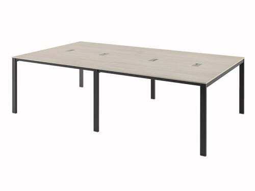 Бенч-система на 4 рабочих места Саньяна N-56 2700x1532x750 (Акация МораваЧерный)