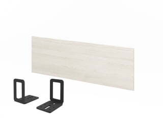 Экран настольный ЛДСП к одному столу L-058-1 1200х18х400 (Сосна Скандинавская)