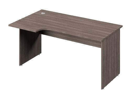 Стол эргономичный с заглушкой кабель-канала (левый) Public comfort С-35л 1500x890x740 (Джара госфорт)