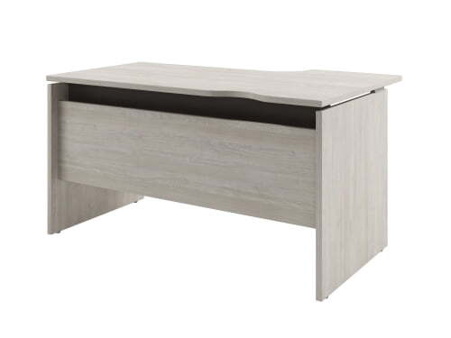 Стол письменный левый Solution D-34 1400x880x750 (Акация Морава/Трюфель)