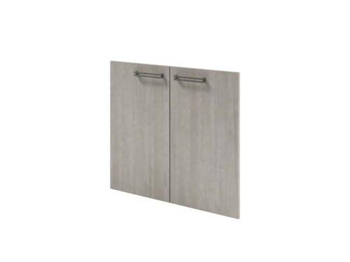 Двери низкие Solution D-010 395x18x717 (Акация Морава/Кашемир)