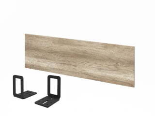 Экран настольный ЛДСП к одному столу L-059-1 1350х18х400 (Дуб Каньон)