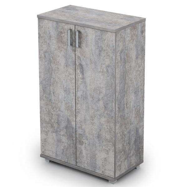 6Ш.017.1 Шкаф для документов средний (800x450x1348) (Basalt)