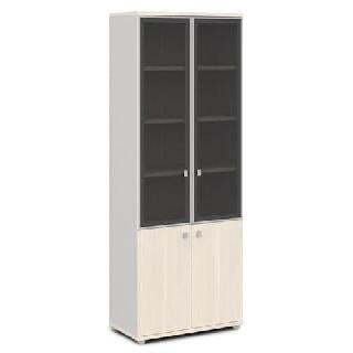 Шкаф V-614 (Металлик / Дуб Кобург)