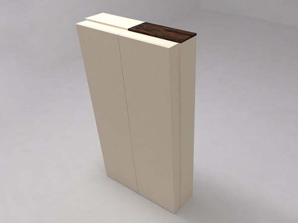 Декоративный топ для шкафа Brix BR.00.65 620x270x20 (Бежевый (акрил))