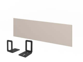 Экран настольный ЛДСП к одному столу L-069-1 1350х18х400 (Кашемир)