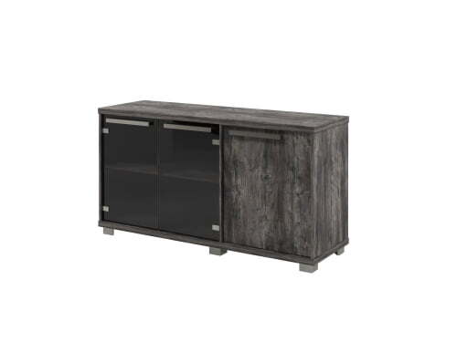 Шкаф низкий трехсекционный правый Vestar Z-13-12п 1556x500x832 (Сосна Пасадена/Бетон Чикаго)