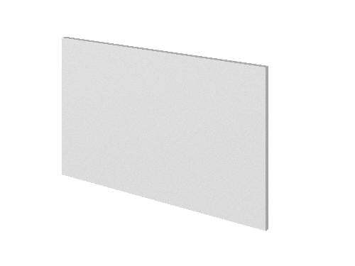 Экран боковой к столам Р-12, Р-14, Р-34, Р-122 Public P-052 650x400x16 (Белый)