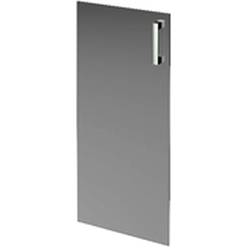 Дверь средняя стеклянная Аргентум НТ-601.С.Ф 390x4x1180 (Тонированный)