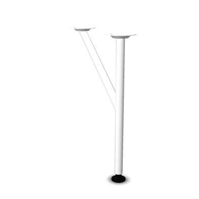 Опора для столешниц Valde NL41 58x40x710 (Серый)