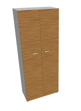 Гардероб Z2 IDEW86S 860x450x2140 (Орех каналетто)