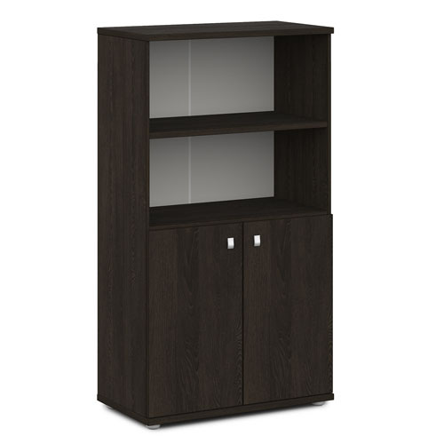 Офисный шкаф полуоткрытый Vasanta V-663 820x440x1490 (Дуб Кентербери)