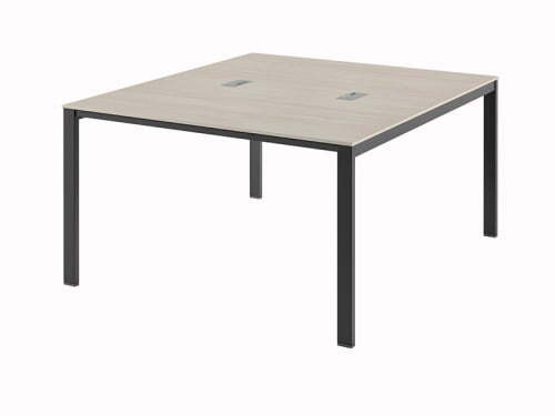 Стол-тандем на 2 рабочих места Саньяна N-46 1350x1532x750 (Акация МораваЧерный)