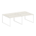 Рабочая станция Metal System Style БО.СМ-4.2 2400x1475x750 (Дуб Наварра/Серый металл)
