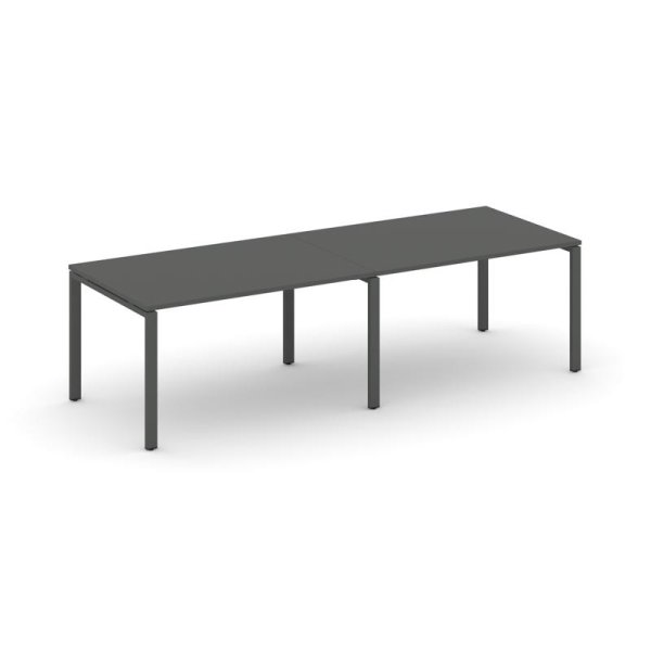Стол переговорный SN-6P.SPRG-014.3 (3160х980х750) (Антрацит/Металл Антрацит)