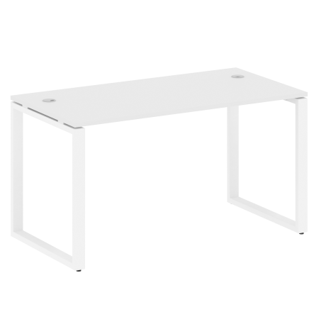 Стол письменный Metal System Style БО.СП-3 1400x720x750 (Белый/Белый металл)