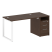 Рабочая станция Metal System Style БО.РС-СТП1.2 1612x750x750 (Дуб Наварра/Серый металл)