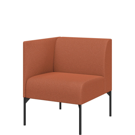 Диван Бридж. Модуль 1-местный правый. (Модуль 1-местный правый sweet_orange)