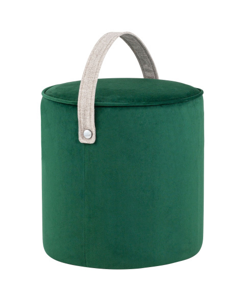 Пуф Джерри велюр изумрудный (Пуф Джерри изумрудный)