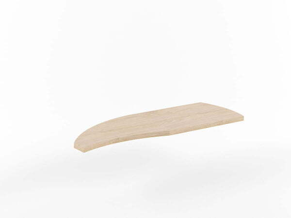 Боковая приставка для столов 102 без опор Born В300 600x1650x38 (Дуб Девон)