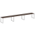 Рабочая станция Metal System Style БО.СМ-3.5 5400x720x750 (Дуб Наварра/Серый металл)