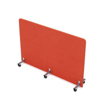 Акустическая мобильная перегородка SOFTOffice 011.МП.1611 1600x377x1100 (Orange)