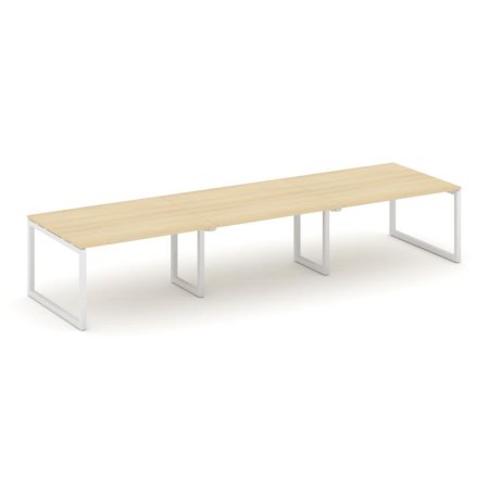 Стол переговорный SN-5O.SPRG-052.3 (3540х1180х750) (Акация Лорка/Металл Белый)