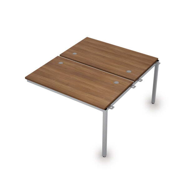 6МБС.278 Сдвоенные бенч-системы, средний модуль (1200x1435x750) (Шамони темный/Алюминий матовый)