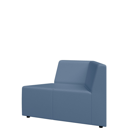 Диван Оригами. Модуль 1-местный левый. (Модуль 1-местный левый ecotex_3020)