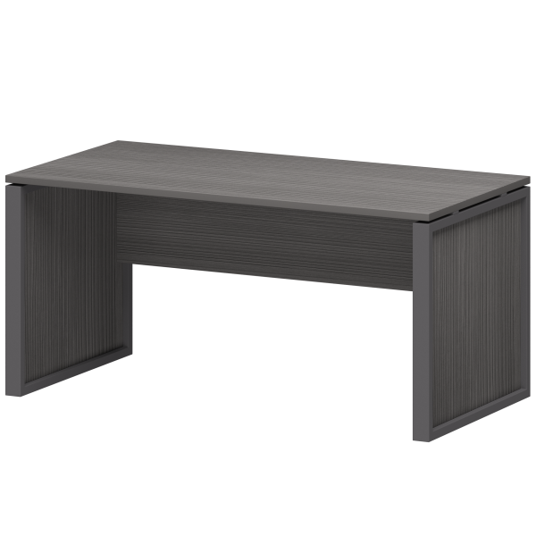 Стол руководителя Аргентум-М НТМ-160 1600x800x750 (Лиственница/Антрацит)