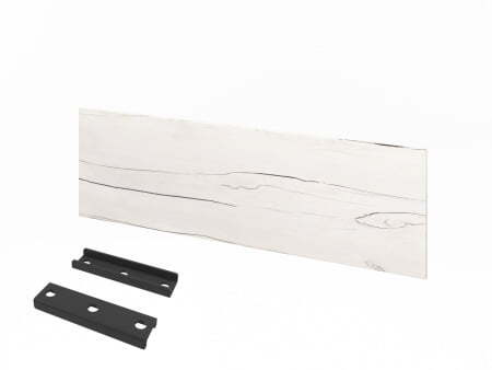 Экран настольный ЛДСП к двум столам L-059-2 1350х18х400 (Таксония Айвори)