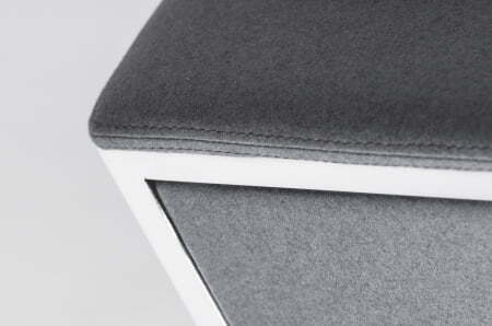 VISPO Диван 2-местный (СВ.СЕРЫЙ)