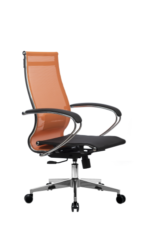 Кресло для руководителя Метта МЕТТА-9(MPRU)/подл.131/осн.004 (Оранжевый)