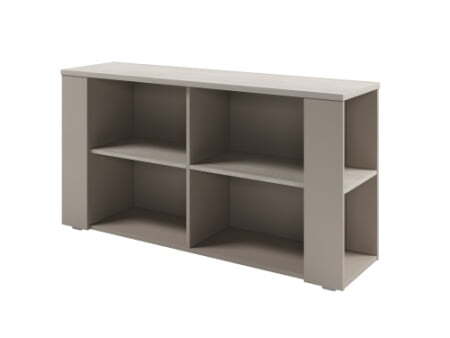 Тумба приставная Solution D-68 1432x380x750 (Акация Морава/Кашемир)