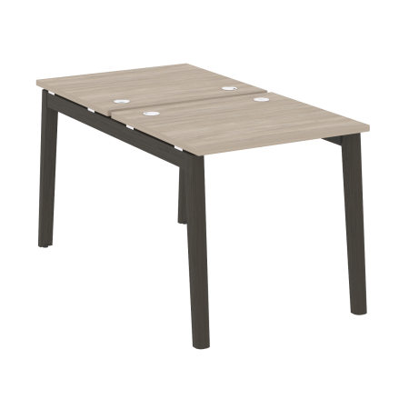 Рабочая станция на деревянных опорах Onix Wood OW.D.RS-2.0.7 780x1475x750 (Дуб Аттик/Дуб Темный)