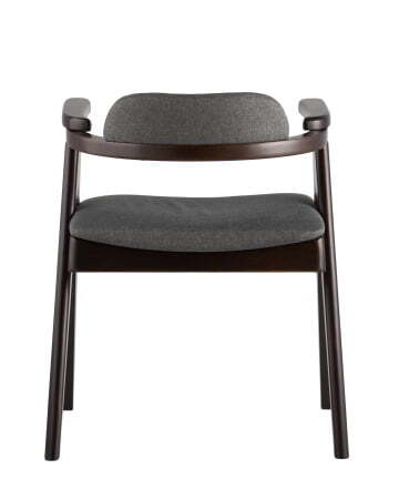 Стул обеденный OLAV темно-серый 2 шт, (Стул кухонный OLAV темно-серый)