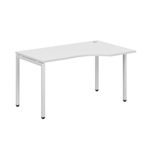 Стол письменный правый Xten-S XSCET 149 R 1400x900x750 (Белый)