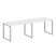 Рабочая станция Metal System Style БО.СМ-2.2 2400x720x750 (Дуб Наварра/Серый металл)
