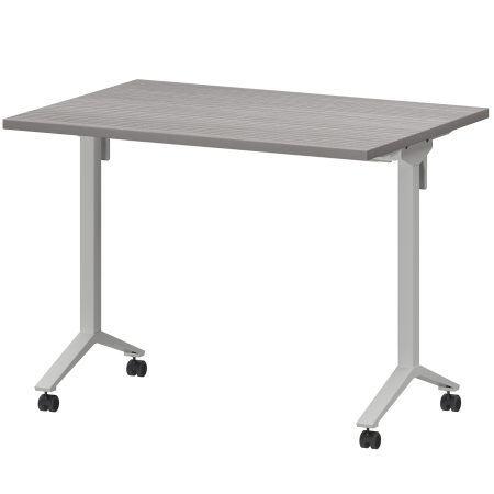 Стол мобильный складной Моби МБ25-100.70 1000x700x750 (Лиственница/Белый)