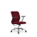 Кресло для руководителя Метта SU-Mr-4(Vivaldi)/подл.110/осн.003 (Красный)