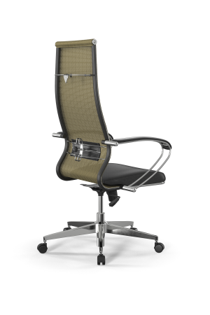 Кресло для руководителя Метта Sit 10 B1-163K - T+Extra /Km00/Wm12/K1cL(M09.B22.G18.W02) (Золотой | Черный)